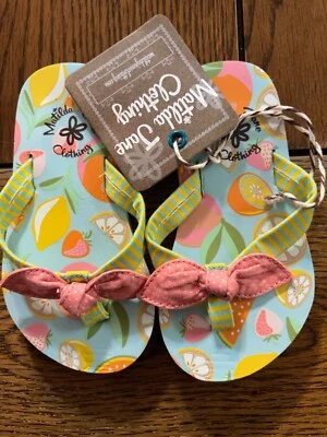 NUEVO CON ETIQUETAS Sandalias Matilda Jane Do A Chanclas Zapatos Vamos Juntos Talla 6 Niño Pequeño Foto 1 de 2