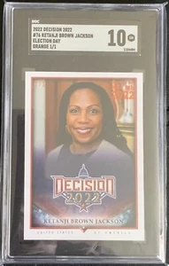 2022 DECISION 2022 KETANJI BROWN #76 WAHLTAG ORANGE #1/1 SGC 10 GM POP 1 - Bild 1 von 2