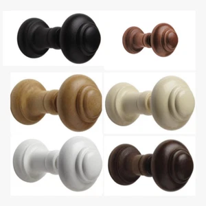 Woodline Wooden Curtain Holdback Embrace - Picture 1 of 7