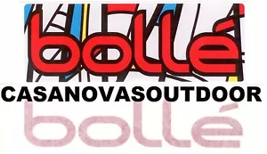 ¡GAFAS DE SOL/GAFAS/CASCOS BOLLE 3 PEGATINAS/CALCOMANÍAS CON LOGOTIPO ROJO, BLANCO Y PERDIZ! - Imagen 1 de 4