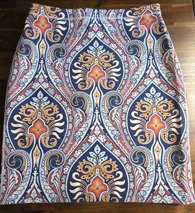 J. McLaughlin Reversible Pencil Skirt Size L - Picture 1 of 6
