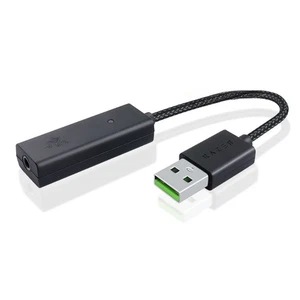 Do Razer 7.1 V2 THX BlackShark Zestaw słuchawkowy Karta dźwiękowa USB do 3,5 mm Adapter audio - Zdjęcie 1 z 4