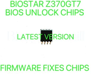 BIOSTAR Z370GT7, NO PASSWORD FIRMWARE FIXES BIOS CHIP LATEST VERSION - Afbeelding 1 van 1