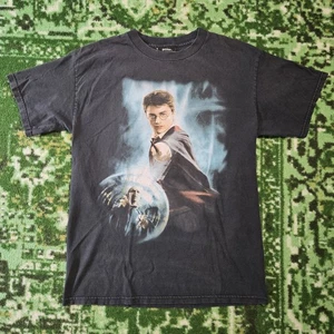 Vintage Harry Potter Shirt Mens Medium Order of The Pheonix Movie Promo Voldemor - Picture 1 of 13