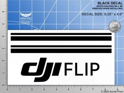 DJI Flip Drone Case Decal  for Nanuk Pelican GoProfessional GPC & More - Image 1 of 3