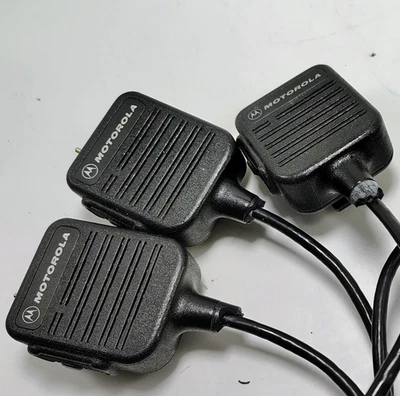 1 OEM Motorola Saber SI PSM Straight Cord Remote Speaker Microphone MIC NMN6227A - Image 1 of 4