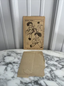 RARE! Vintage Advance 6932 - Doll Pattern ( No Envelope) Uncut - Picture 1 of 2