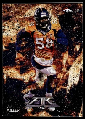 2014 Topps Fire #81 Von Miller - Image 1 of 2