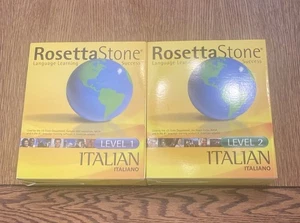 ROSETTA STONE ITALIANO Nivel 1 y 2 Curso de Idiomas Aprende Italiano - Imagen 1 de 6