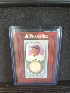 2022 Topps Allen & Ginter Mini reliquie incorniciate Bo Jackson #MFR-BJ - Foto 1 di 2