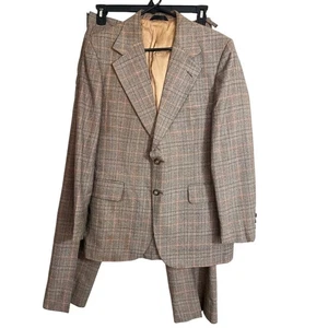 Vintage 70’s Joslin’s Johnny Carson’s Men’s 2 Piece Union Made Plaid Suit RARE - Bild 1 von 13