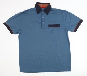 Gabicci Men's Blue Polo Shirt Medium - Picture 1 of 12
