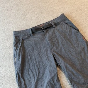 Ketl Mountain Virtue Hybrid Shorts Mens Sz Medium 10” Inseam Zip Pocket Gray - Picture 1 of 8