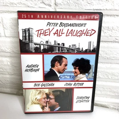 THEY ALL LAUGHED DVD Audrey Hepburn John Ritter Dorothy Stratten 1981 - Image 1 of 4