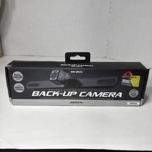 Metra WM-BPLTC - Rear License Plate Backup Camera with LED Night Vision Open Box - Picture 1 of 14