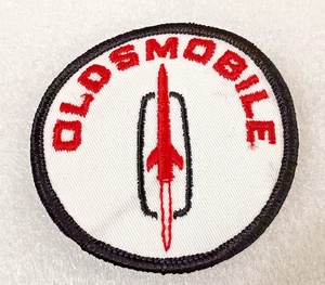 Vintage Oldsmobile Rocket Hood Logo Automotive Car Cloth Patch Unused NOS 1970s - Picture 1 of 3