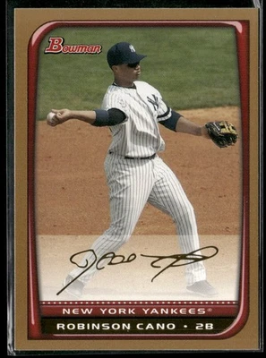 Bowman 2008 - Robinson Cano #117 oro Foto 1 de 2