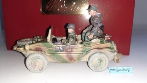Britains 25051 Ww2 Tedesco Tipo 166 Schwimmwagen 12a Divisione S Equipaggio 2019 S647 - Foto 1 di 11