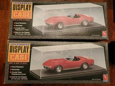 2 NEW OLD STOCK AMT ERTL Prestige Display Case 8226 For 1:24/1:25 Scale Cars VTG - Image 1 of 4