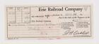 ERIE  RAILROAD            1946        Draft / Check                          
