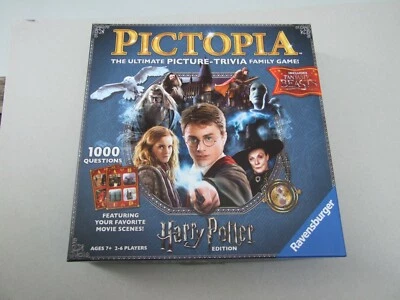 HARRY POTTER PICTOPIA THE ULTIMATE PICTURE TRIVIA FAMILY GAME - RAVENSBURGER  - Imagem 1 de 4