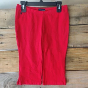 RALPH LAUREN Essentials Girl's Stretch Pants M (8-10) Red Size 8 / 10 - Picture 1 of 7
