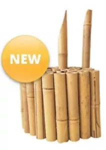 Quality Bamboo Garden Edging 1 mt x 15 cm High - Picture 1 of 5