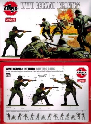 Airfix 02702V A02702V - - WWII German Infantry - - 1:32