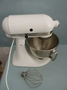 KitchenAid Classic Series 4.5 Quart Tilt-Head Stand Mixer K45SS "TESTED WORKING" - Picture 1 of 5