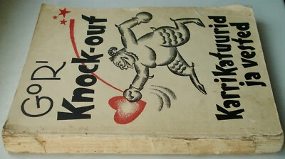1928 Gori Knock-Out Caricatures Estonia Book - Image 1 of 4