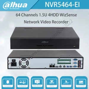 Dahua 4K 64CH 4SATA SMD+ WizSense NVR IP Recorder Face Recognition NVR5464-EI - Bild 1 von 2