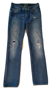 Gap Kids 1969 Boys 14 Regular Straight Distressed Jeans FREE SHIPPING - Picture 1 of 4