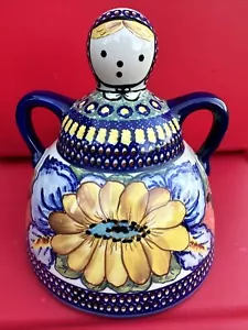 UNIKAT Polish Pottery Cheese Lady 8" Ceramika - Picture 1 of 4