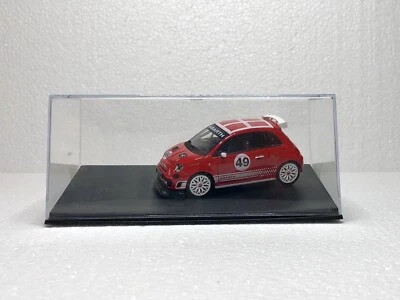 1:43 FIAT 500 ABARTH ASSETTO CORSE (2008) MOTORAMA 🔝 CON TECA ( NO 1:24 - 1:18  - Immagine 1 di 4
