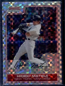 Bowman 2006 cromo Hideki Matsui #80 Xfractor/250 Yankees - Imagen 1 de 1