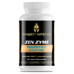 Enzima digestiva Zen Zyme Conquest Nutrition - 60 cápsulas vegetales - Imagen 1 de 2