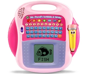 LeapFrog Mr. Pencil's Scribble & Write Pink, NEW Open/Damaged Box (see pictures) - Picture 1 of 7