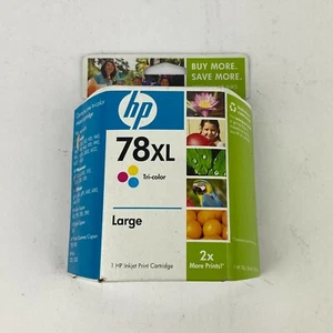 HP Printer Ink 78XL Tri Color Large Inkjet Cartridge NEW - Picture 1 of 5