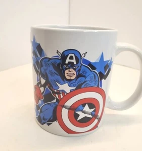 Zak Designs MARVEL Captain Marvel & Iron Man Ceramic Mug 8oz - Picture 1 of 5