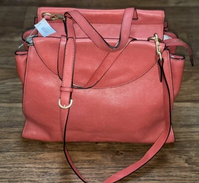 Bolso de Mano Kate Spade Saturday The A/Cuero Rosa Guijarro Foto 1 de 4