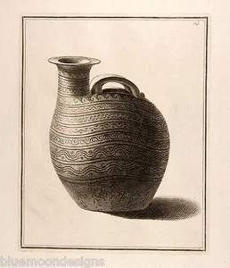 William Hamilton 1801 Daunian askos Apulian  Apulische Vasenmalerei Vase Antike - Bild 1 von 3