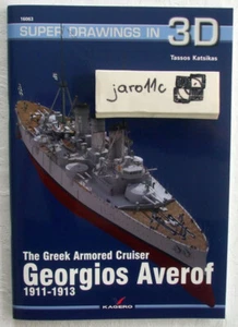 Der griechische Panzerkreuzer Georgios Averof 1912 - Superzeichnungen in 3D - Kagero - Bild 1 von 5