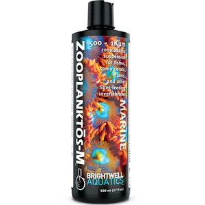 Brightwell Aquatics Zooplanktos-M 500mL Coral Reef Food Liquid Zooplankton - Picture 1 of 1