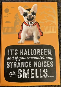 Hallmark Halloween Dog Greeting Card, Funny - Picture 1 of 3