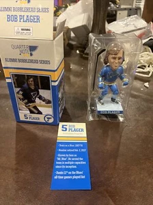 Brand New Bob Plager St. Louis Blues Bobblehead Rare Free Ship - Picture 1 of 13