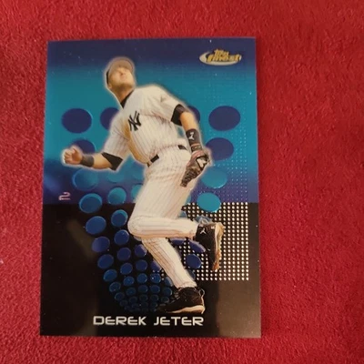 Derek Jeter 2004 Topps Finest Card New York Yankees #2 C77 - Image 1 of 2