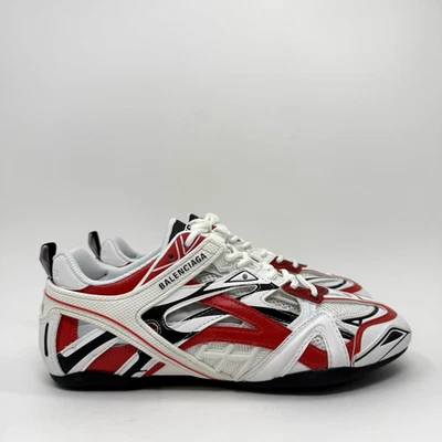 Balenciaga Drive Women's Sneakers Size 37 EU/ 7 US Red White Black - Image 1 of 4