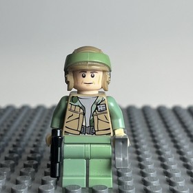 LEGO STAR WARS Endor Rebel Trooper Commando Minifigure 9489 10236 sw0367 - 2L