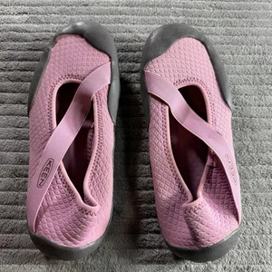 Zapato Keen Mujer Roatán Agua Talla 8M Rosa Mary Jane Plano Usado qp - Imagen 1 de 6
