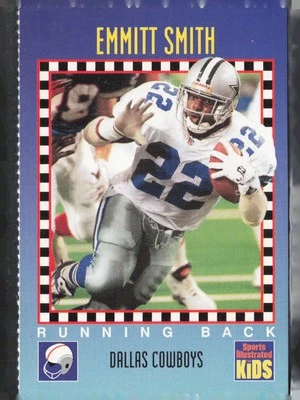 Emmitt Smith 1994 Sports Illustrated for Kids #256 Dallas Cowboys - Image 1 of 2